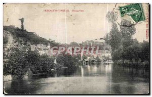 Postcard Old Fresnay sur Sarthe Bourg Neuf