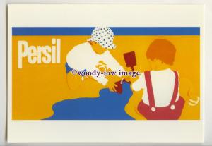 ad1112 - Persil Soap Powder, Children play on the Beach - Modern Advert Postcard