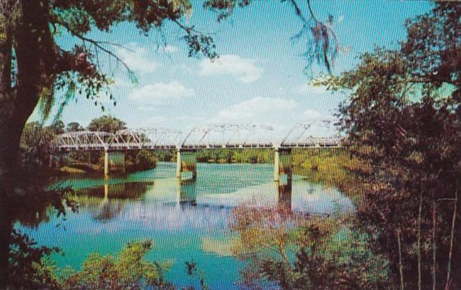 Florida Melrose Bridge Over Suwannee River