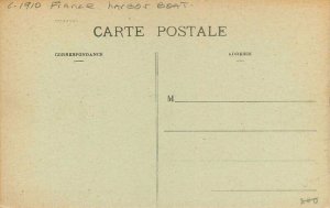 France C-1910 Harbor Boat La Rochelle Delboy #76 Postcard 22-3584