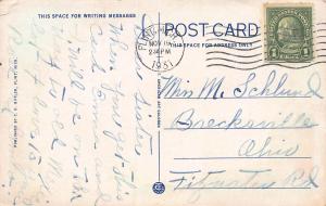 Michigan School for the Deaf, Flint, Michigan, Early Postcard, Used in 1931