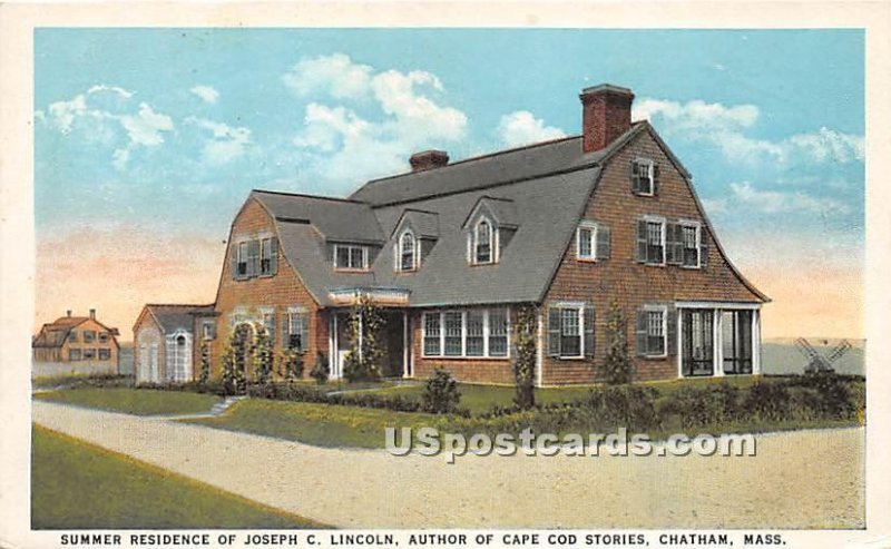 Summer Residence of Joseph C Lincoln Author of Cape Cod Stories - Chatham, MA