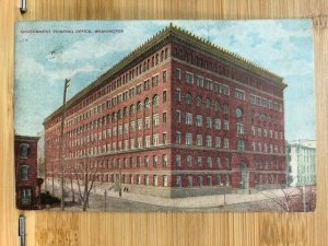 c.'08, Government Printing Office, Washington DCt,Old Postcard