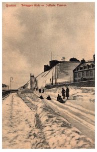 Quebec  Toboggan Slide at Dufferin Terrace