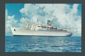 Post Card Ocean Liner S.S. Mariposa Or S.S. Monterey Sister Ships