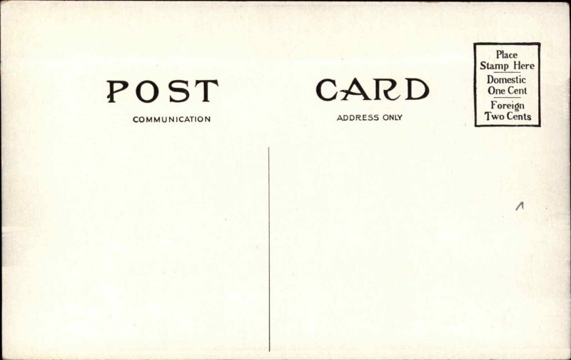 Newmarket NH River View c1910 Postcard 