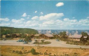 Bright Angel Lodge 1950s Grand Canyon Arizona Harvey roadside 3860