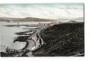 Larne Northern Ireland Postcard 1907-1915 Bank Heads General View