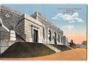 Montreal Quebec Canada Postcard 1907-1915 St Joseph's Shrine Side View