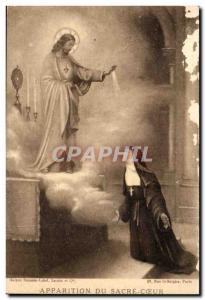 Old Postcard Paris Apparition of the Sacred Heart