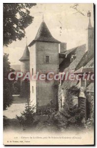 Postcard Old Chateau De Lavillatte Pres St Sulpice Gueretois