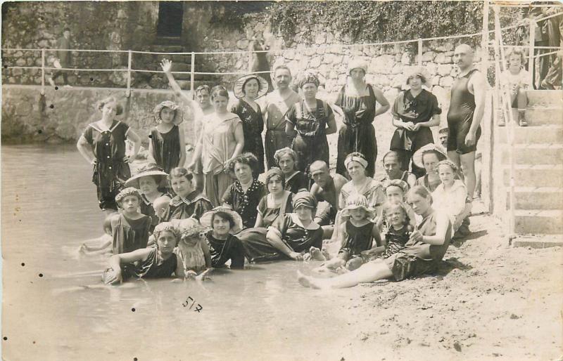 Croatia Photo Letis Rijeka Abbazia Opatija people social history bathing suits