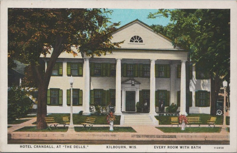 Postcard Hotel Crandall at the Dells Kilbourn WI