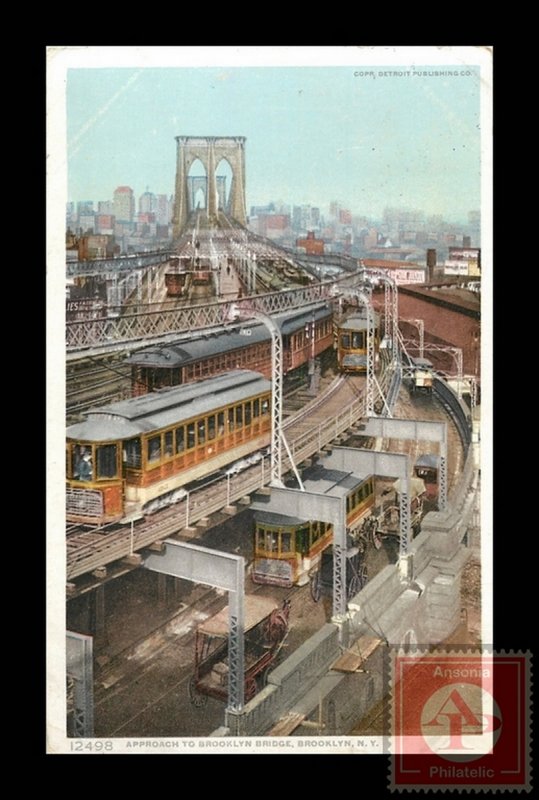 Approach to Brooklyn Bridge, Brooklyn, New York City