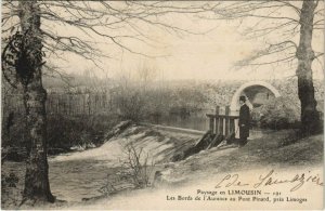 CPA Les Bords de l'Aurence au Pont Pinard pres LIMOGES (122351)