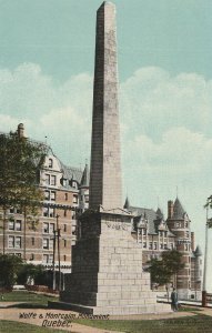 Wolfe and Montcalm Monument Quebec City Canada Valentine and Sons Card