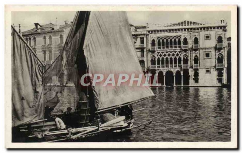 Italia - Italy - Italy - Venice - Venezia - Ca d & # 39Oro - Old Postcard