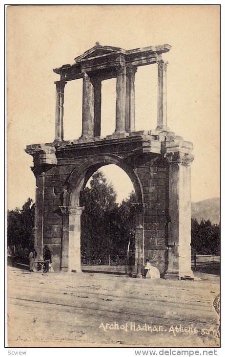 Arch of Hadhan, Athens, Greece, 00-10s