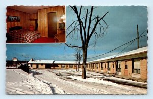 Motel Rose Enrg LAFONTAINE Quebec Canada Chrome 1974 Postcard