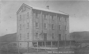 J16/ San Luis Colorado RPPC Postcard c1910 The Mill Building Milling 277