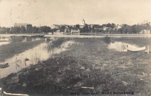 Hämeenlinna Panorama Finland 1929 RPPC Real Photo postcard