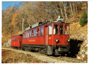 Electric Motor Coach, St Cergue, Switzerland, 1985, Railway Train