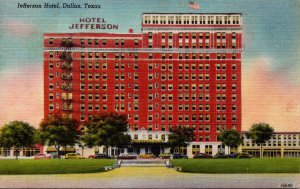 Texas Dallas Hotel Jefferson 1949