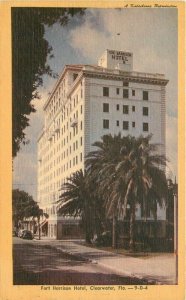 Florida Clearwater Fort Harrison Hotel Dexter 1940s Postcard 22-3636
