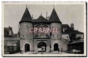 Old Postcard Besancon Les Bains La Porte Rivotte