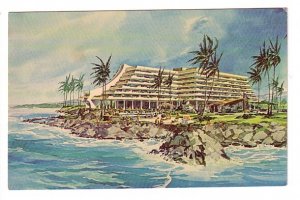 Pre-Opening Sketch, Kona Hilton Hotel, Kona, Kailua-Kona, Big Island, Hawaii