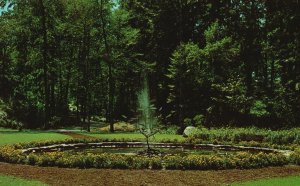 Vintage Postcard Sterling Forest Gardens Romantic Legend Raintree Re-Created