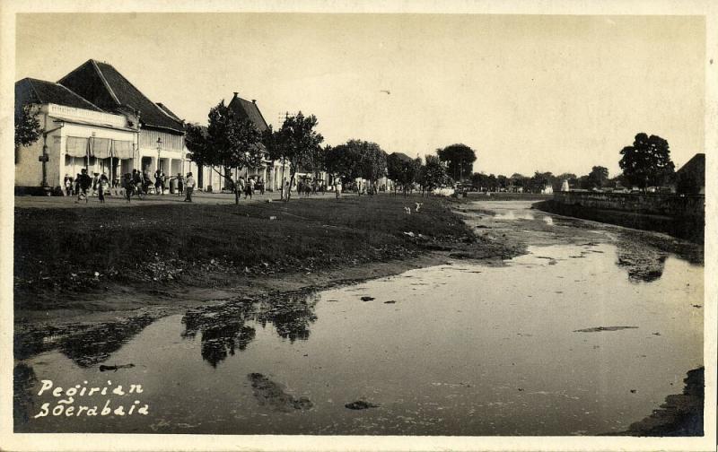 indonesia, JAVA SOERABAIA, Pegirian (1920s) RPPC Postcard