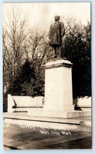 RPPC  NEBRASKA CITY, NE  View of MORTON MONUMENT  Otoe County 1917 Postcard