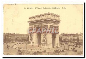 Paris (8th) Old Postcard L & # 39arc triumph of & # 39Etoile