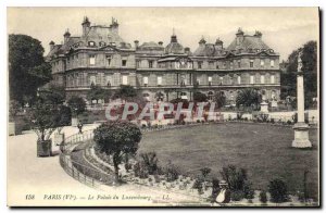 Postcard Old Paris VI the Luxembourg Palace