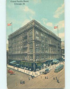 Divided-back HOTEL SCENE Chicago Illinois IL AE2110