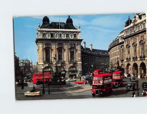 Postcard Piccadilly Circus, London, England