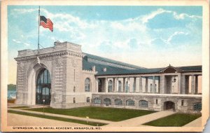 Gymnasium, U.S. Naval Academy, Annapolis MD Vintage Postcard Q78