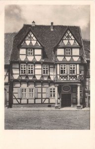 Lot357 quedlinburg klospstock haus  real photo germany