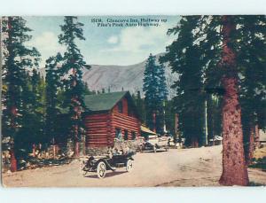 Divided-Back GLENCOVE INN ON PIKE'S PEAK Colorado Springs Colorado CO L1934