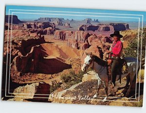 Postcard Monument Valley From Hunt's Mesa, Arizona