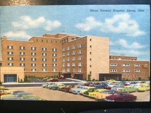 Vintage Postcard 1956 Akron General Hospital Akron Ohio (OH)