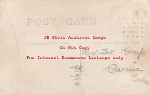 CO, Paonia, Colorado, RPPC, Goette & Kemp Horseshoeing Blacksmith Shop