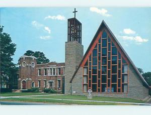 Pre-1980 CHURCH SCENE Utica New York NY hs7670