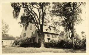 PC CPA US, MA, CONCORD, THE OLD MANSE, VINTAGE REAL PHOTO POSTCARD (b6936)