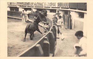 J26/ Foreign RPPC Postcard Mexico c1940s Bull Fight Matador Ring 284