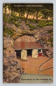 Hummelstown, Harrisburg Pennsylvania Indian Echo Caverns Postcard