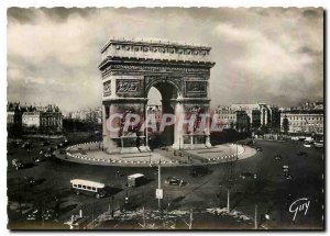 Modern Postcard Paris Arc de Triomphe and its Wonders and Place de l'Etoile