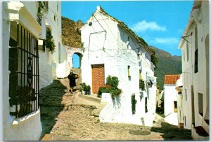 Postcard - Typical Street - Costa del Sol - Casares, Spain