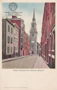 BOSTON, Massachusetts, 1900-1910s; Christ Church, Old North